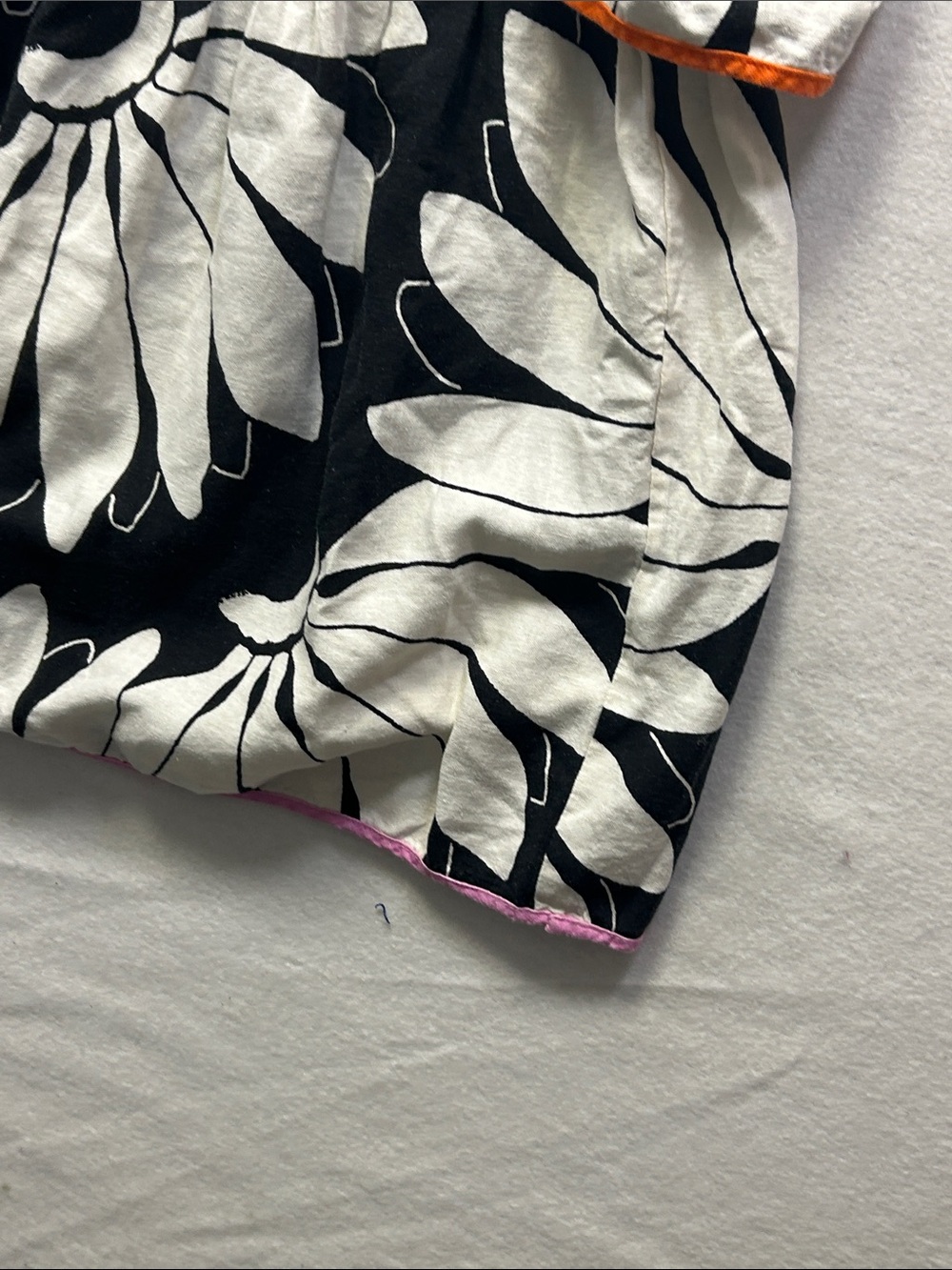 FARM Rio Black & White Floral Maxi Dress with Color-Trim Accents - Picture 7 of 8
